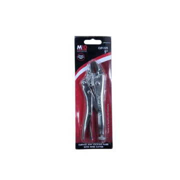 M10 CLP-125 5” CURVED JAW LOCKING PLIER WITH WIRE CUTTER