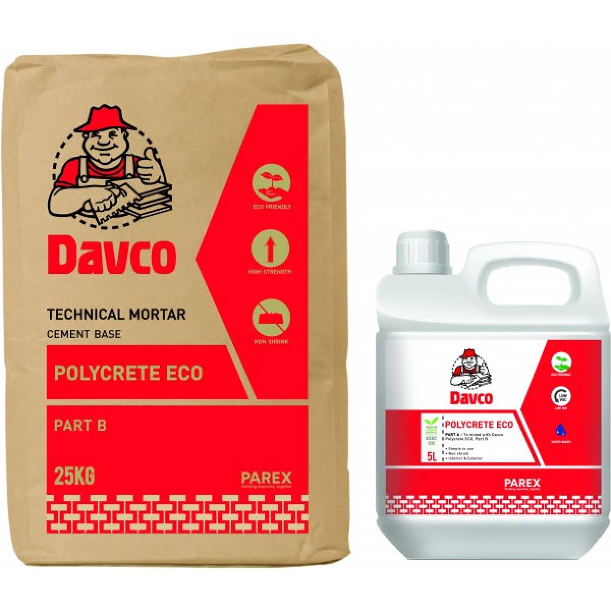 Davco Polycrete Eco (30kg set)